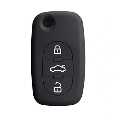 Imagen de OYTHO Llave de Coche Funda,para Audi A4 B6 TT B5 A6 C5 A3 A2 A1 Accesorios Tapa Silicona para Funda Mando a Distancia Soporte Plegable