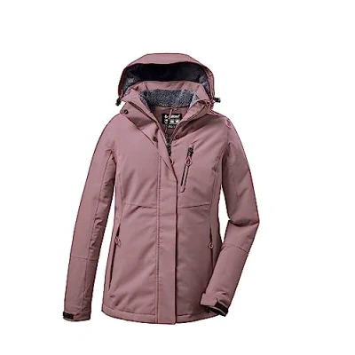 Imagen de killtec mujer Chaqueta funcional/chaqueta de invierno con capucha desmontable KOW 140 WMN JCKT, mallow, 40, 37411 000