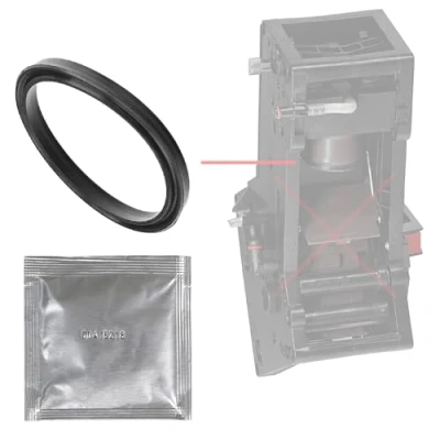 Imagen de SW K Kit de mantenimiento junta tórica + grasa compatible para Melitta Miele Siemens Nivona Krups el pistón la unidad preparación