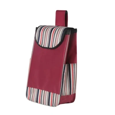 Imagen de Eleeonora Bolsa De Carro Repuesto Compra,Bolsa Plegable para Carro,Bolsa Recambio La Compra,Impermeable Y Resistente,con Bolsillos Laterales,para Carrito