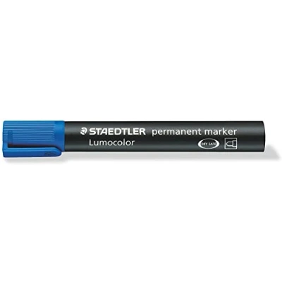 Imagen de Staedtler 352 3 Rotuladores permanentes (azul, polipropileno)