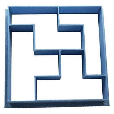 Imagen de Cuticuter Tetris Cortador de Sándwich, Plástico, Azul, 8x7x1.5 cm
