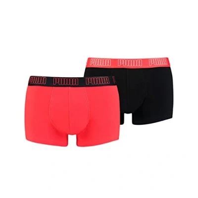 Imagen de Puma Trunk, Rojo (Red/Black), XL (Pack de 2) para Hombre