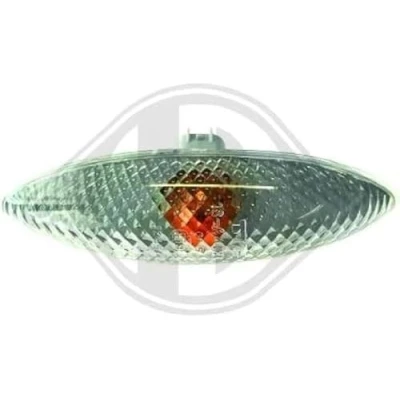 Imagen de DIEDERICHS 6605078 Intermitente transparente instalación lateral, derecha TOYOTA: Yaris I Hatchback