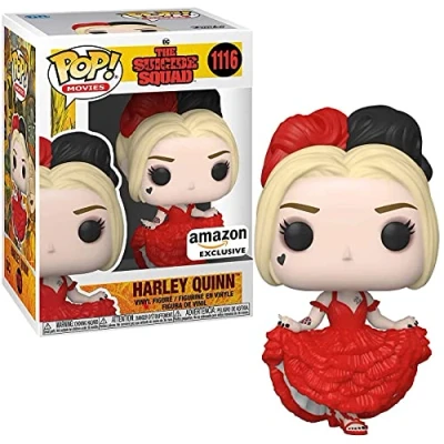 Imagen de Funko Pop! Movies: The Suicide Squad Harley Quinn (Dress) 2 Figura de Vinilo Coleccionable Idea Regalo Mercancia Oficial Juguetes para Niños y Adultos Movies Fans