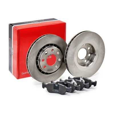 Imagen de MAPCO 47753 Kit de discos y pastillas freno Eje delantero ventilado excl. contacto avisador desgaste OPEL: Vectra B CC, Astra F CC