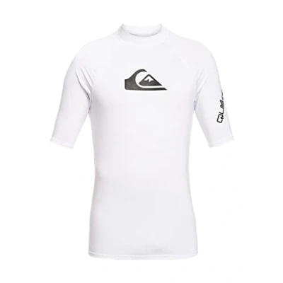 Imagen de Quiksilver ALL TIME Camiseta de lycra/neopreno, Hombre, Talla: Small, White