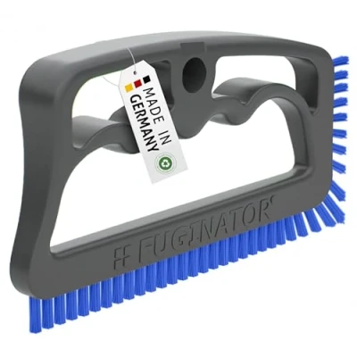 Imagen de FUGINATOR® Cepillo para Juntas Gris/Azul la Limpieza de en el baño, WC, Cocina Azulejos y baldosas, práctico