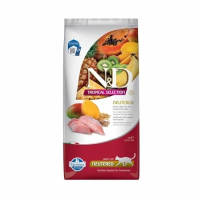 Imagen de FARMINA ND Cat Tropical Selection NEUTERED Pollo 10KG