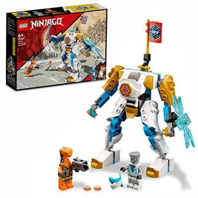 Imagen de LEGO 71761 Ninjago Meca de Última Generación EVO Zane, Set con Figura Acción para Niños +6 Años Bandera Coleccionable