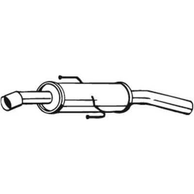 Imagen de BOSAL 228 465 Silenciador Intermedio TOYOTA: Corolla VIII Liftback