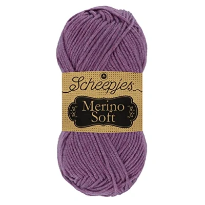 Imagen de Scheepjes Soft Yarn, 50% Lana Merino superlavado Microfibra 25% acrílico, 639 Monet, 10x50g, 10