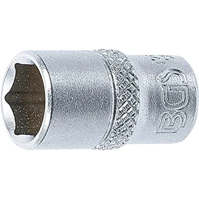 Imagen de BGS 10657 Llave de vaso hexagonal entrada 6,3 mm (1/4&quot;) 3/8&quot;