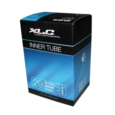 Imagen de XLC Fahrradschlauch 29 X 2.3/2.4 56/58 622 Sv 48 Mm Cámara de Aire para Bicicleta, Unisex Adulto, Negro
