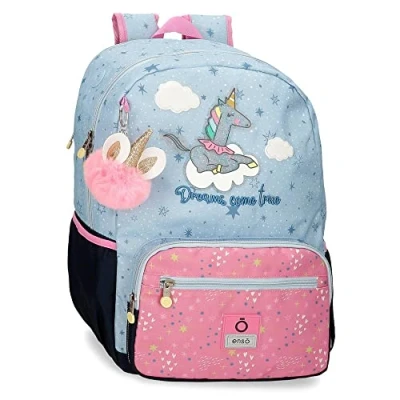 Imagen de Enso Dreams come true Mochila Escolar para Portátil Multicolor 32x42x14 cms Poliéster
