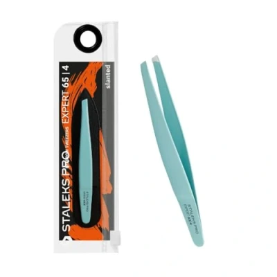 Imagen de STALEKS PRO Pinza para cejas finas, precisa, acero inoxidable. Expert 65/4