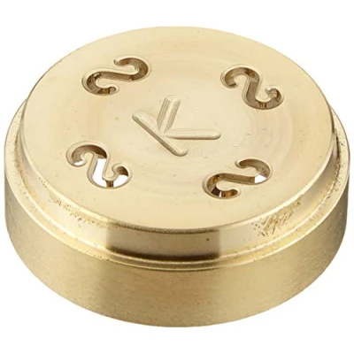 Imagen de Kenwood Troquel Metálico para Hacer Pasta, Molde Pasta Casarecce, Accesorio Chef Crear Auténtica sin Esfuerzo, Fácil de Usar, AT910003, Bronce