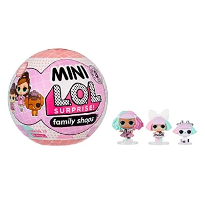 Imagen de L.O.L. Surprise! LOL Surprise Mini Family Surtido Aleatorio Este Playset Incluye 3 Muñecas Coleccionables y Sorpresas Regalo para Niños 4+