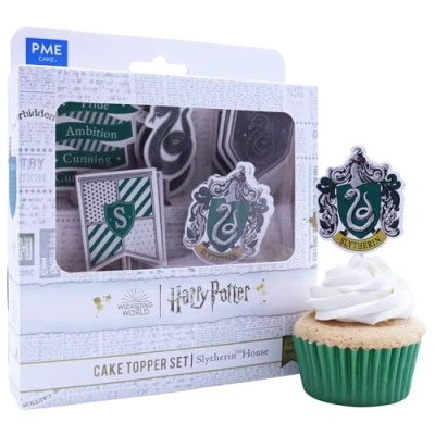 Imagen de PME Harry Potter Toppers para Pasteles, Set de 15, Slytherin