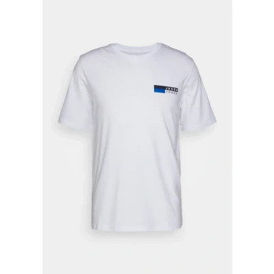 Imagen de Jack &amp; Jones Oneck Camiseta estampada, Hombre, Talla: Small, White