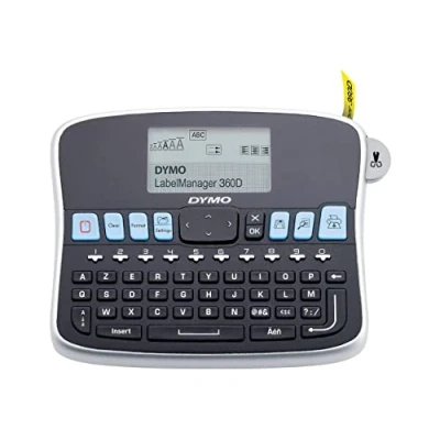 Imagen de DYMO LabelManager 360D Impresora de etiquetas (180 x 180 DPI, Térmica directa, 12 mm/seg, LCD, 9 etiqueta(s), 197 mm)