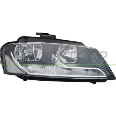 Imagen de PRASCO AD3224903 Faros derecha H7/H7 con luz diurna servomotor para reg. alcance luces AUDI: A3 Sportback, Hatchback, Cabrio