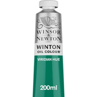 Imagen de Winsor &amp; Newton Winton Tubo de Pintura al Óleo, 200 ML, Turquesa (Viridiano)