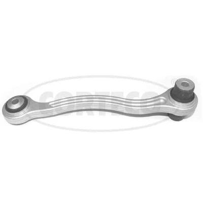 Imagen de CORTECO 49395500 Barra oscilante, suspensión de ruedas Eje trasero debajo, izquierda Brazo oscilante transversal Aluminio