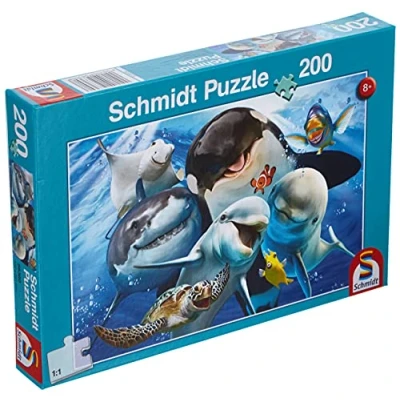 Imagen de Schmidt Amigos submarin Puzle para niños de 200 Piezas, Multicolor (56360)