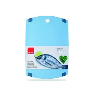 Imagen de IBILI 749433A Tabla para cortar pescado, plástico, azul, 33 x 23 1 cm