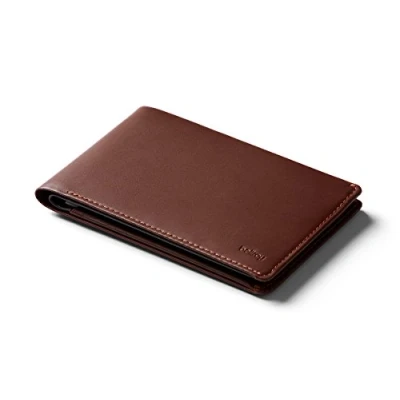 Imagen de Bellroy Leather Travel Wallet (Funda para Pasaporte, protección RFID, Organizador Documentos de Viaje, bolígrafo Viaje) Cocoa