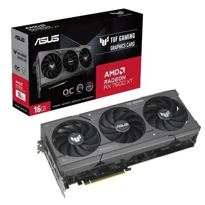 Imagen de Tarjeta Gráfica Asus Radeon Rx 7600 Xt Tuf Gaming Oc 16gb Gddr6