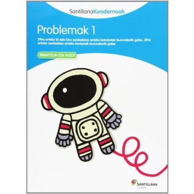 Imagen de PROBLEMAK 1 SANTILLANA KOADERNOAK (CUADERNOS)