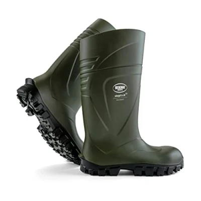Imagen de Botas de Seguridad y Trabajo para Hombres Mujeres Incl. Puntera Acero, Uso agrícola, garantizan una excelente adherencia, protección Aislante 30 Grados, Verde, EU 44