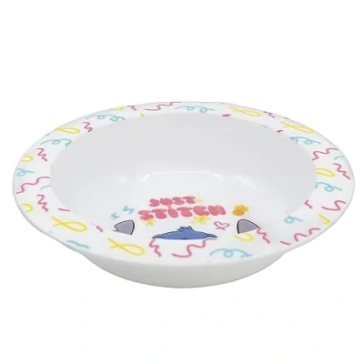Imagen de Cuenco infantil reutilizable apto para microondas de Stitch Palms
