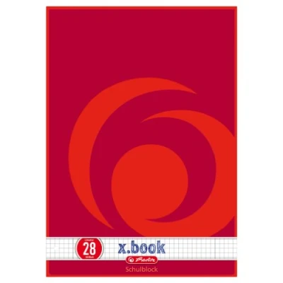 Imagen de Herlitz 216283 Lote de 10 Bloques Escolares (con márgenes, DIN A4, 50 hojas),