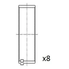 Imagen de Cojinete de biela FAI AutoParts BB2082 STD
