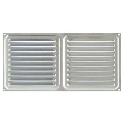 Imagen de Brinox B70240A Rejilla de ventilación (15 x 30 cm) color aluminio