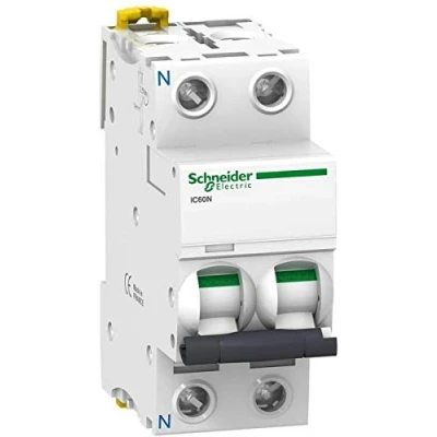 Imagen de Schneider Electric A9F79640 Interruptor Automático Magnetotérmico Ic60N, 1P+N, 40A, Curva C