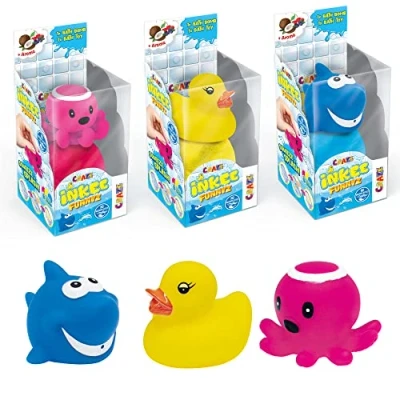 Imagen de CRAZE INKEE 3Set Funnyz Bombas baño de Niños, fragante con juguetes bañera Color Bath, baño, 30400