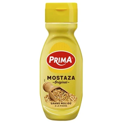 Imagen de Prima Mostaza sabor intenso y único. Elaborada con semillas de mostaza. 265 g
