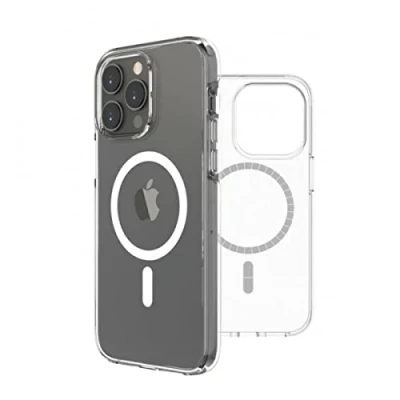 Imagen de Funda Muvit For Change Recycletek Magsafe Transparente Para Iphone 14 Pro Max