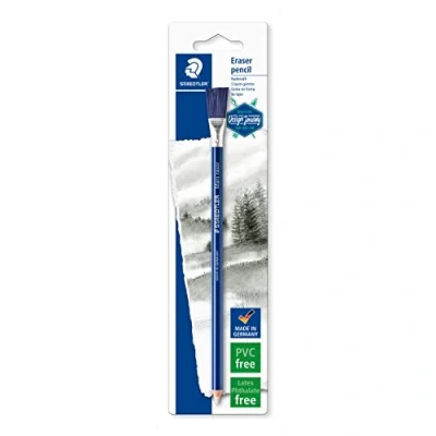 Imagen de STAEDTLER Mars 526 61 Lápiz borrador con pincel, Azul (12 unidades)