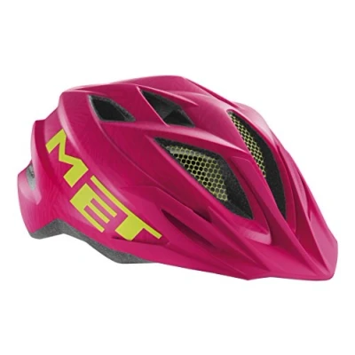 Imagen de Met Fahrradhelm Crackerjack Casco, Unisex Adulto, Rosa/Verde, Uni
