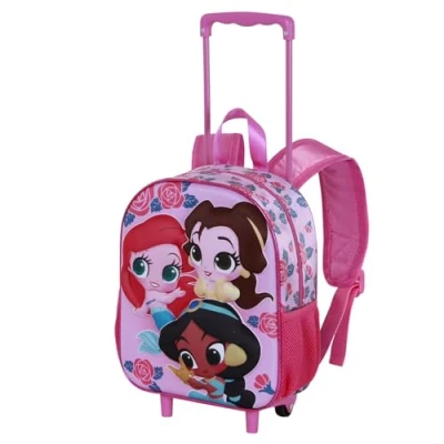 Imagen de Karactermania Disney princess Flowers Small Trolley para niños, Talla: One Size, pink