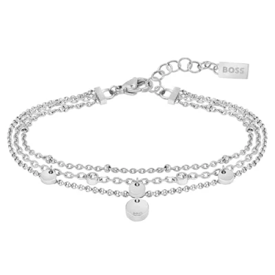 Imagen de BOSS Kristall Pulsera, Mujer, Talla: One Size, Silber