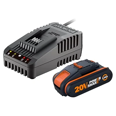 Imagen de WORX WA3601 20V POWERSHARE: Bat(2Ah)+Cargador1h