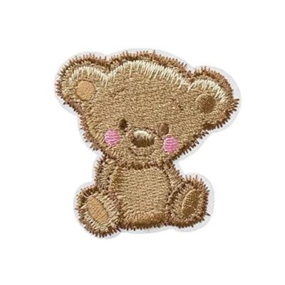 Imagen de Mono Quick Parche termoadhesivo con diseño de oso peluche (5,5 x 5,5 cm)