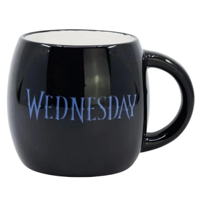 Imagen de Taza Globe de cerámica 380 ml en caja regalo Wednesday