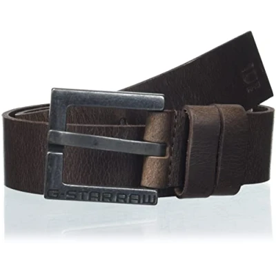 Imagen de G Star Para Hombre Cinturón Duko, Marrón (dk brown/black metal D04164 3127 8127), 95